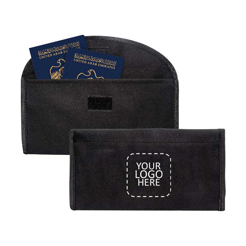 Travel Document Pouch with Logo